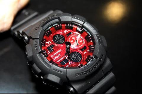 Casio G-Shock Special Color Adrenaline Black x Red Dial x Grey Accents Watch Last Dance GA140AR-1ADR - Diligence1International