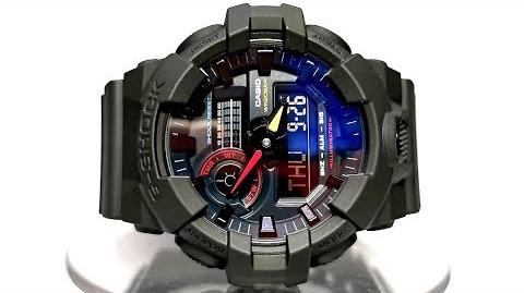 Casio G-Shock Neo Tokyo Series Japanese Anime Black Watch GA700BMC-1ADR - Diligence1International