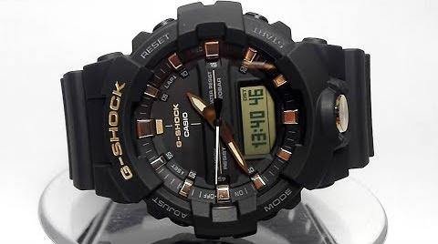 Casio G-Shock Analog-Digital Black x Gold Accents Watch GA810B-1A9DR - Diligence1International