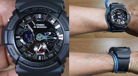 Casio G-Shock Standard Anadigi Black x Metallic Grey Accents Watch GA201-1ADR - Diligence1International