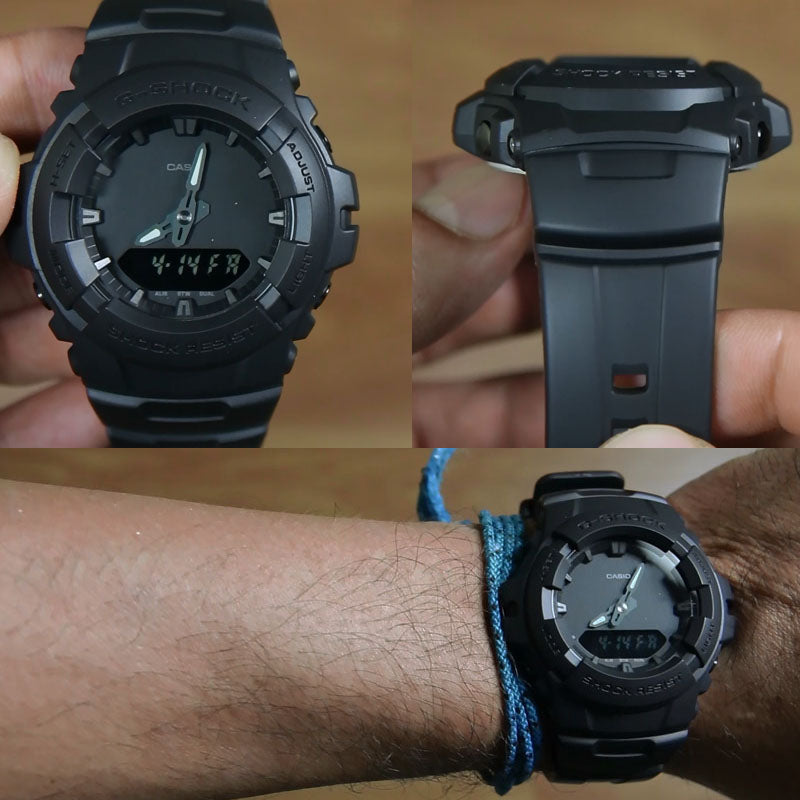 Casio G-Shock Black Series Anadigi Black Watch G100BB-1ADR