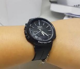 Casio Baby-G BGS Step Tracker Analog-Digital Black Watch BGS100SC-1ADR - Diligence1International