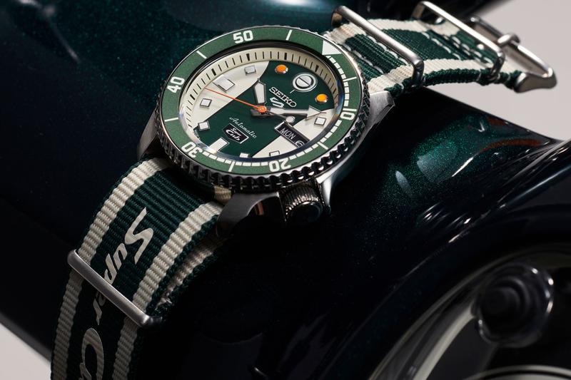 Seiko 5 100M X Honda Super Cub Limited Edition Automatic Watch SRPJ49K1