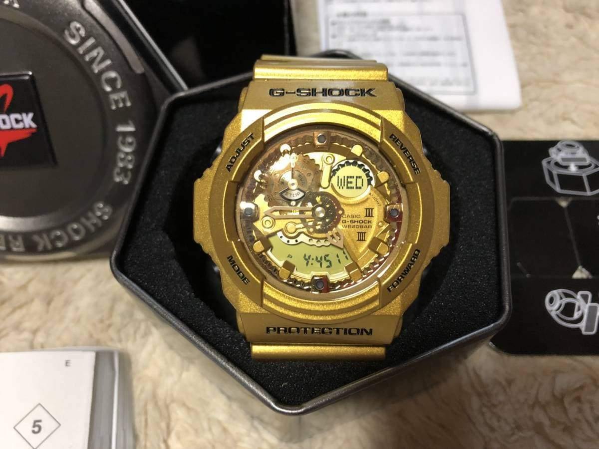 Casio G-Shock Crazy Gold Series Analog-Digital ALL Gold Watch GA300GD-9AER - Diligence1International