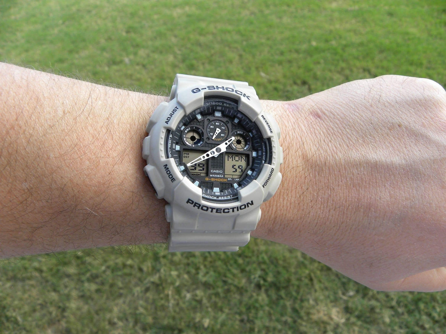 Casio G-Shock Military Standard Series Anadigi Desert M1 Abrams Watch GA100SD-8ADR - Diligence1International