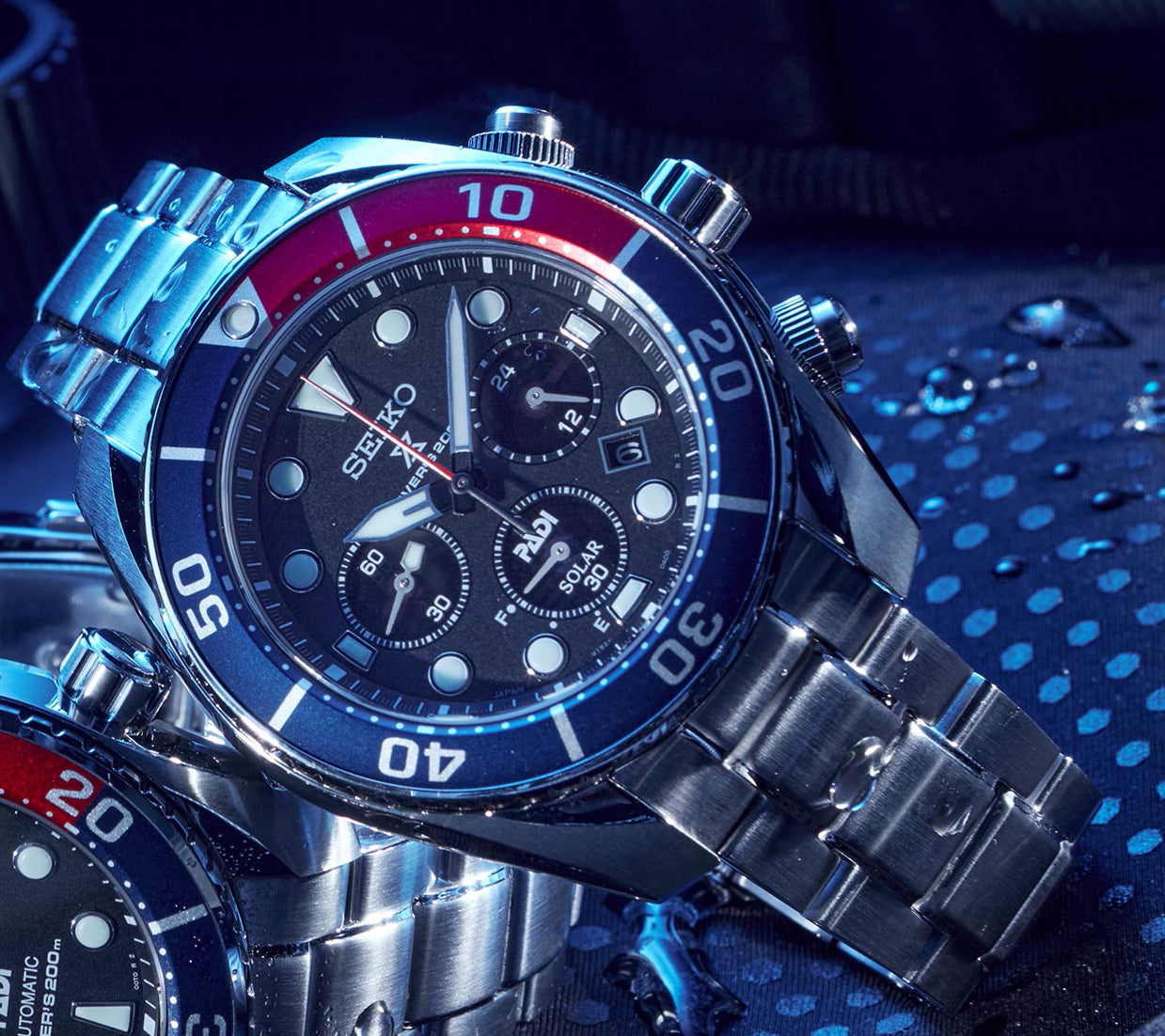 Seiko Prospex Special Edition PADI Sumo 3rd GEN Men's Chrono Stainless Steel Watch SSC795J1 - Diligence1International