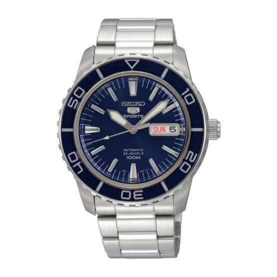 Seiko 5 Sports Blue 55 Fathoms Men's Watch SNZH53K1 - Diligence1International