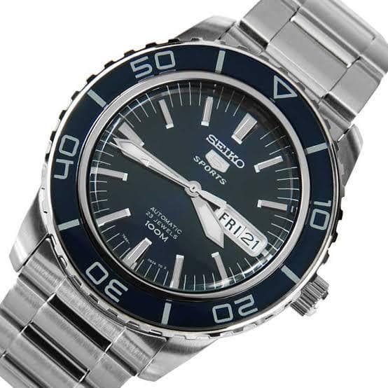 Seiko 5 Sports Blue 55 Fathoms Men's Watch SNZH53K1 - Diligence1International