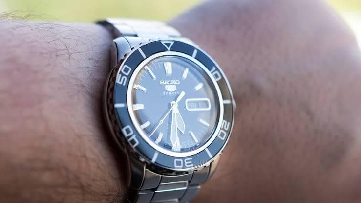 Seiko 5 Sports Black 55 Fathoms Men's Watch SNZH55K1 - Diligence1International