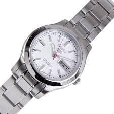 Seiko 5 Classic Blue+White Dial Couple's Stainless Steel Watch Set SNK793K1+SYMD87K1 - Diligence1International