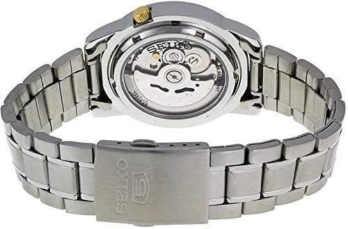 Seiko 5 Classic Men's Size Yellow Dial Stainless Steel Strap Watch SNKK29K1 - Diligence1International