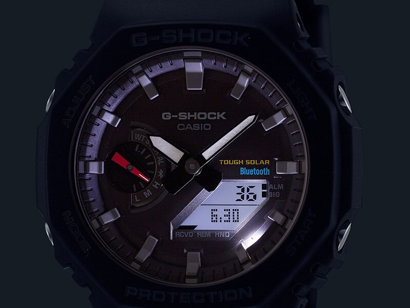 Casio G-Shock Tough Solar Bluetooth Black AP CasiOak Watch GAB2100-1ADR