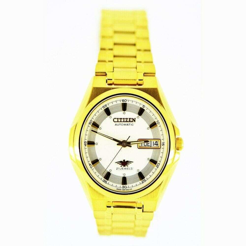 Citizen Classic Automatic Men's Gold Stainless Strap Watch NH3732-50B