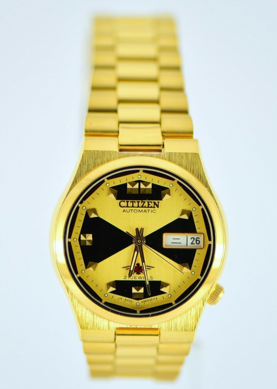 Citizen Classic Automatic Men's Gold Stainless Strap Watch NH3742-56Q