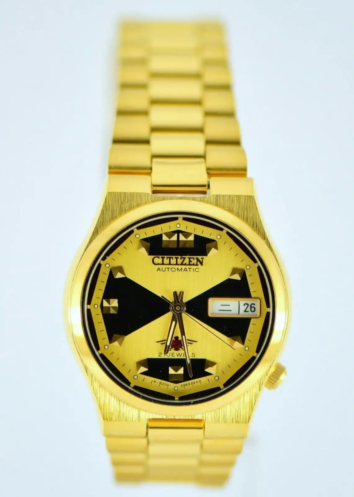 Citizen Classic Automatic Men's Gold Stainless Strap Watch NH3742-56Q