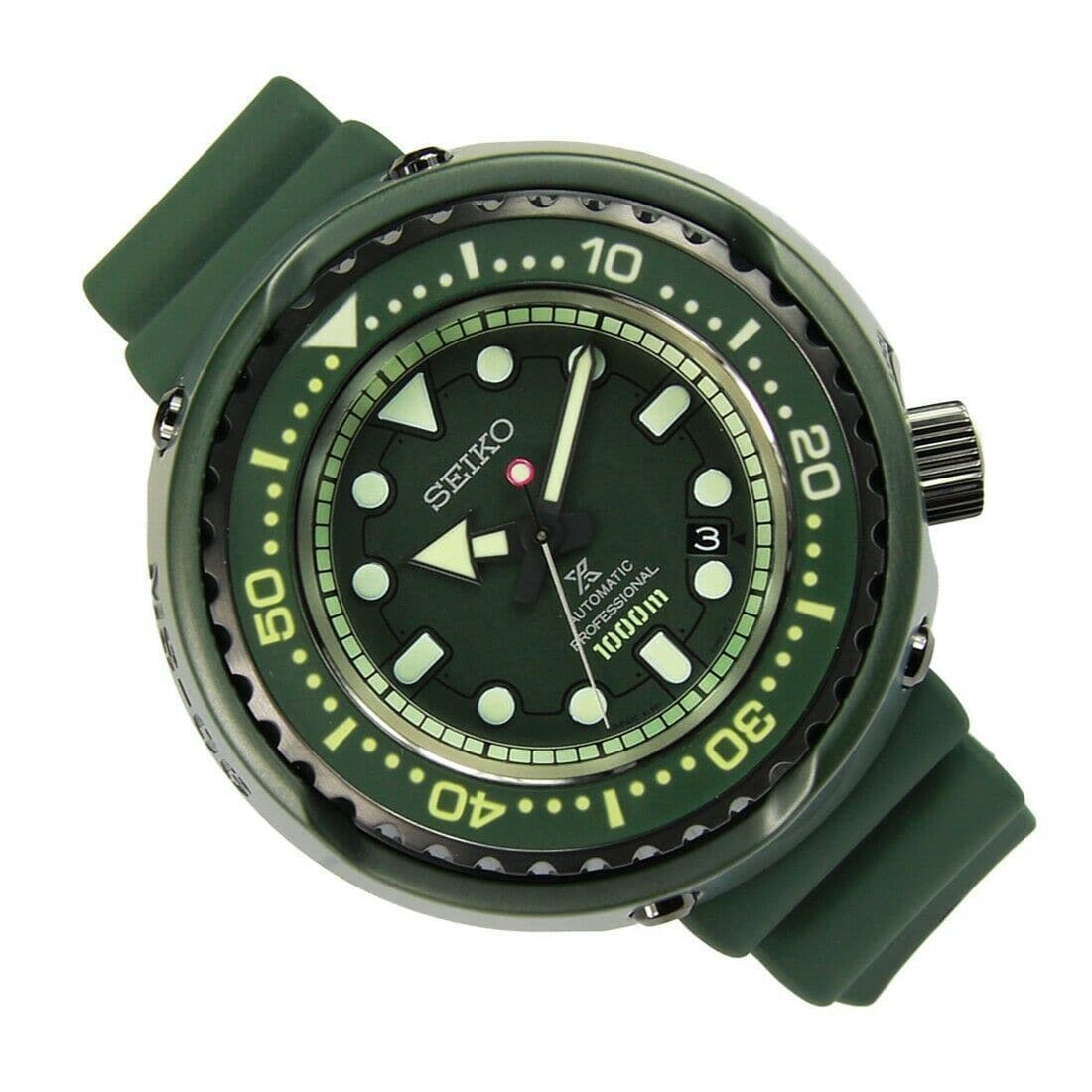 Seiko 1000M LE Tuna Gundam Mobile Suit Zeon MS-06C Zaku II SLA029J1
