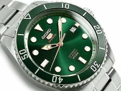Seiko 5 Sports 100M Automatic Men's Watch Green Dial SRPB93K1
