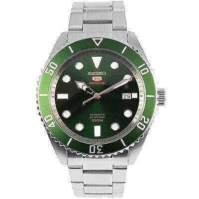 Seiko 5 Sports 100M Automatic Men's Watch Green Dial SRPB93K1