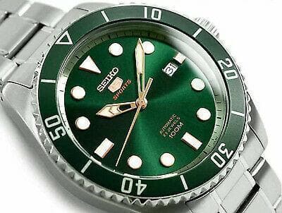 Seiko 5 Sports 100M Automatic Men's Watch Green Dial SRPB93K1