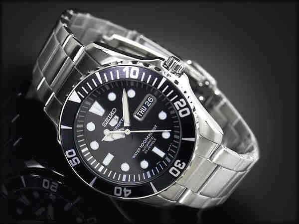 Seiko 5 Sports Black Sea Urchin Automatic Men's Watch SNZF17K1