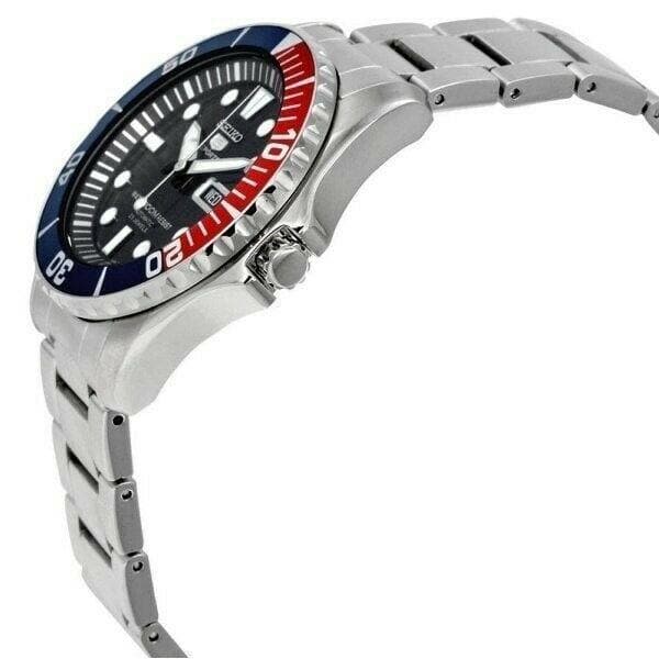 Seiko 5 Sports Pepsi Sea Urchin Automatic Men's Watch SNZF15K1