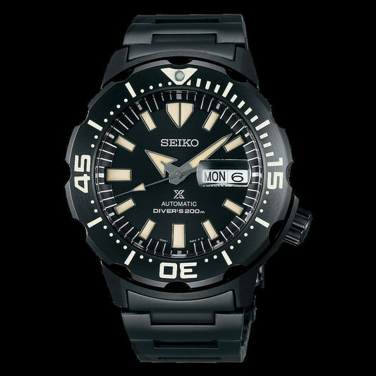 Seiko Black King Monster Gen 4 Diver's 200M Men's Watch SRPD29K1