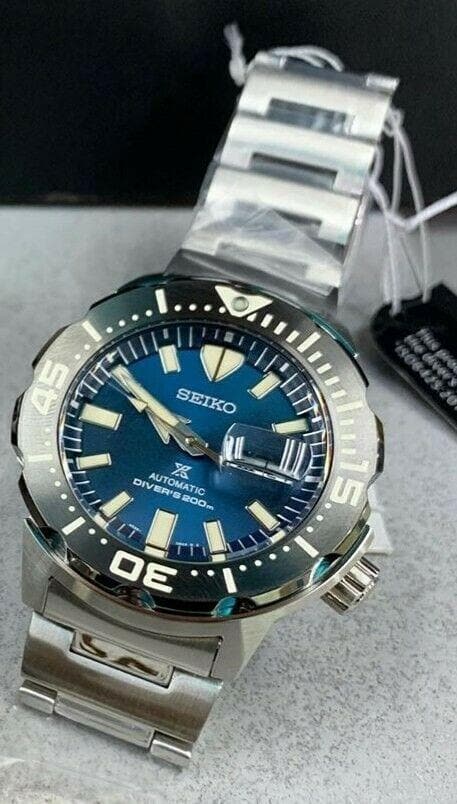 Seiko Blue Monster Gen 4 Diver's 200M Men's Watch SRPD25K1