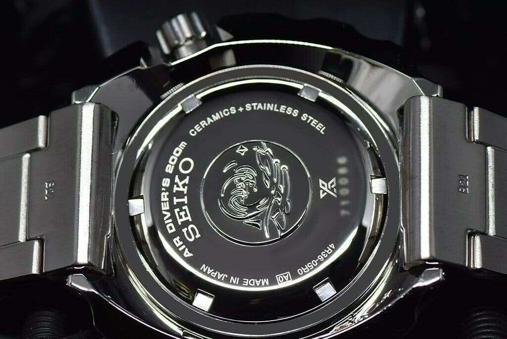 Seiko Japan Made Black Ceramic Shroud Tuna 200M Diver's Men's Watch SRPA79J1