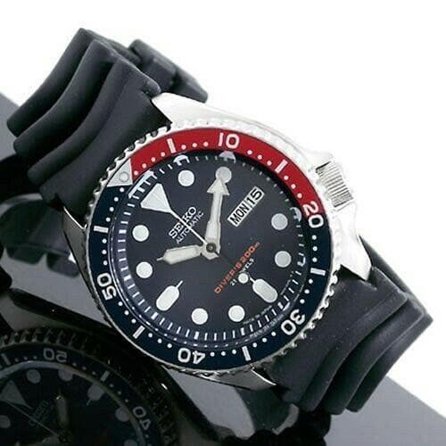 Seiko Japan Made Pepsi SKX 200M Diver's Men's Watch SKX009J1