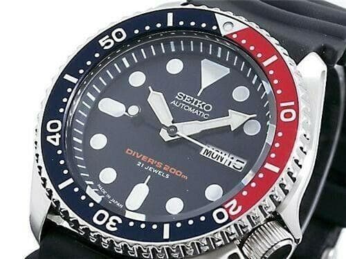 Seiko Japan Made Pepsi SKX 200M Diver's Men's Watch SKX009J1