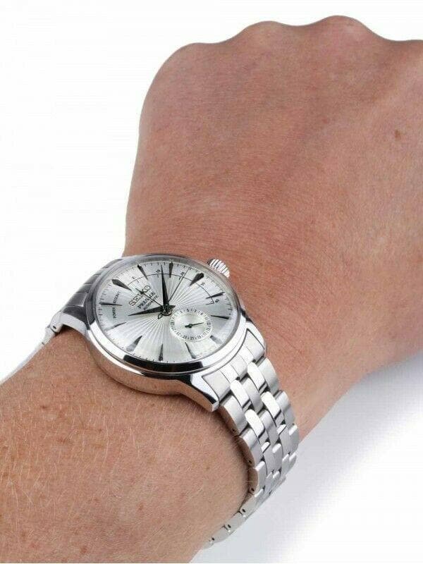 Seiko Japan Made Presage Cocktail Martini Power Reserve Men's Watch SSA341J1