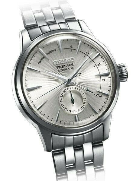 Seiko Japan Made Presage Cocktail Martini Power Reserve Men's Watch SSA341J1