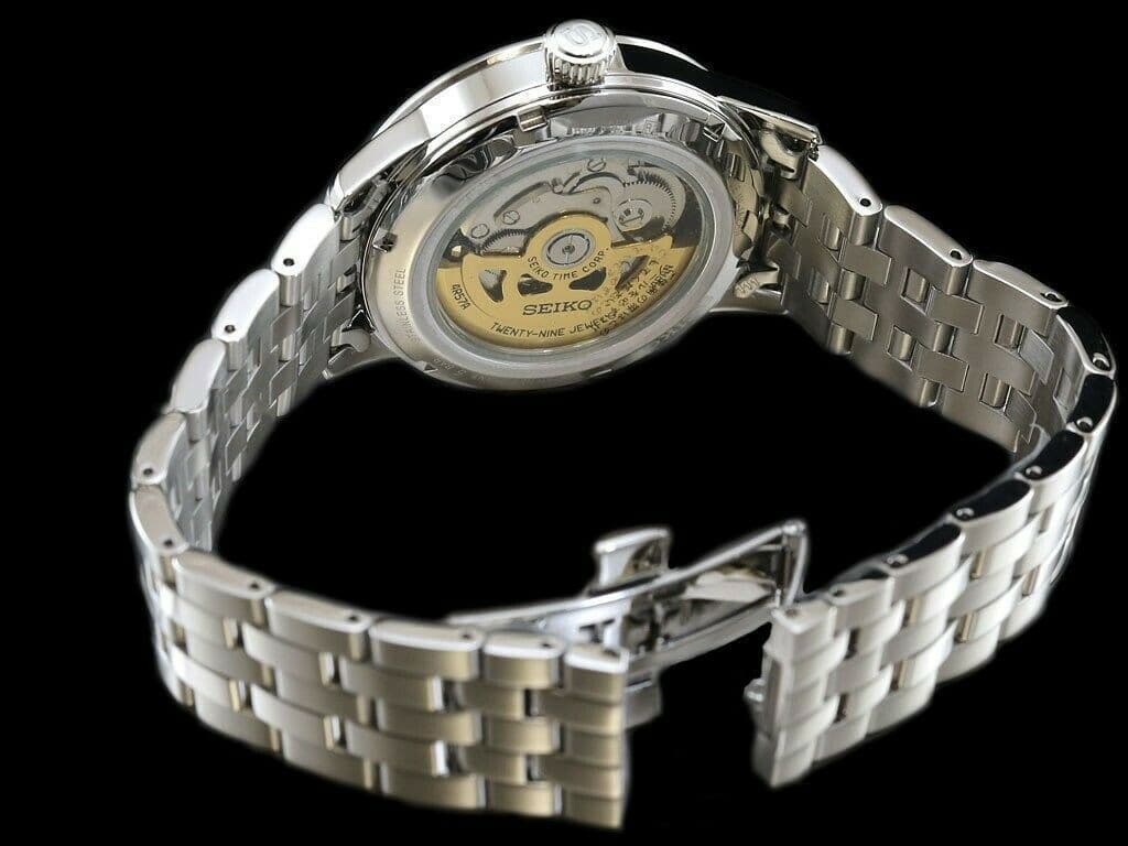 Seiko Japan Made Presage Cocktail Martini Power Reserve Men's Watch SSA341J1