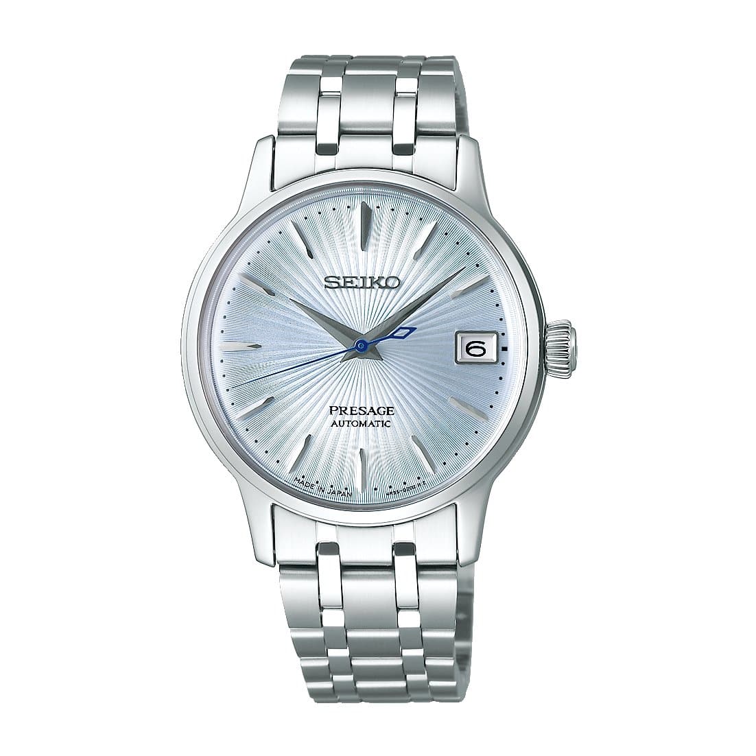 Seiko Japan Made Presage Cocktail Sky Diving Ladies' Stainless Steel Watch SRP841J1