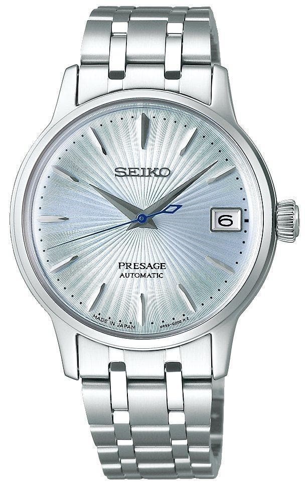 Seiko Japan Made Presage Cocktail Sky Diving Ladies' Stainless Steel Watch SRP841J1