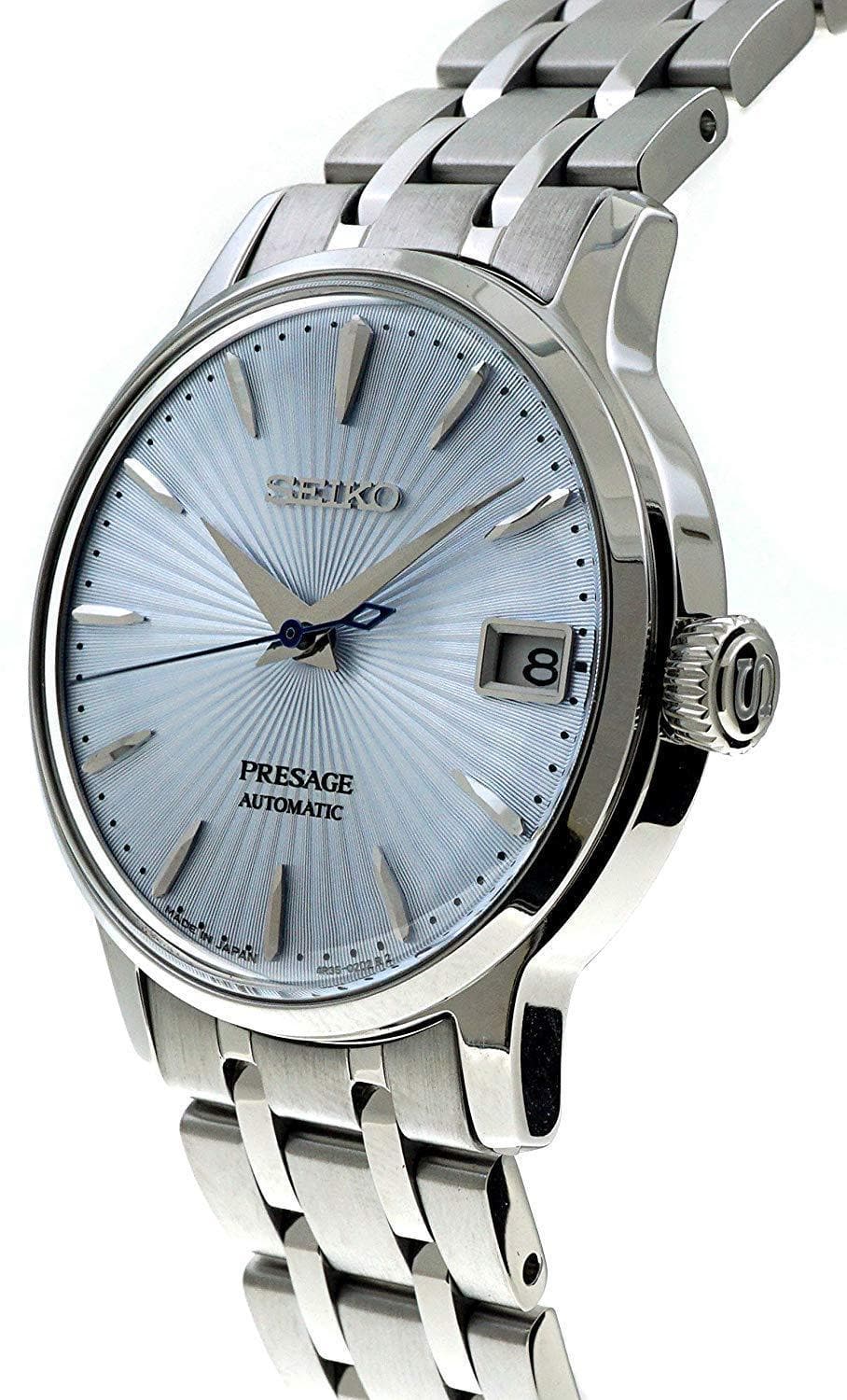 Seiko Japan Made Presage Cocktail Sky Diving Ladies' Stainless Steel Watch SRP841J1