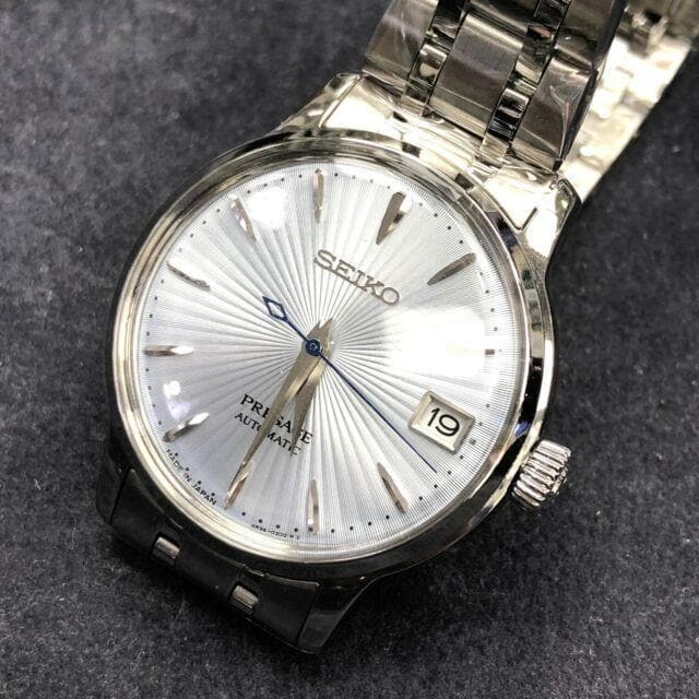 Seiko Japan Made Presage Cocktail Sky Diving Ladies' Stainless Steel Watch SRP841J1
