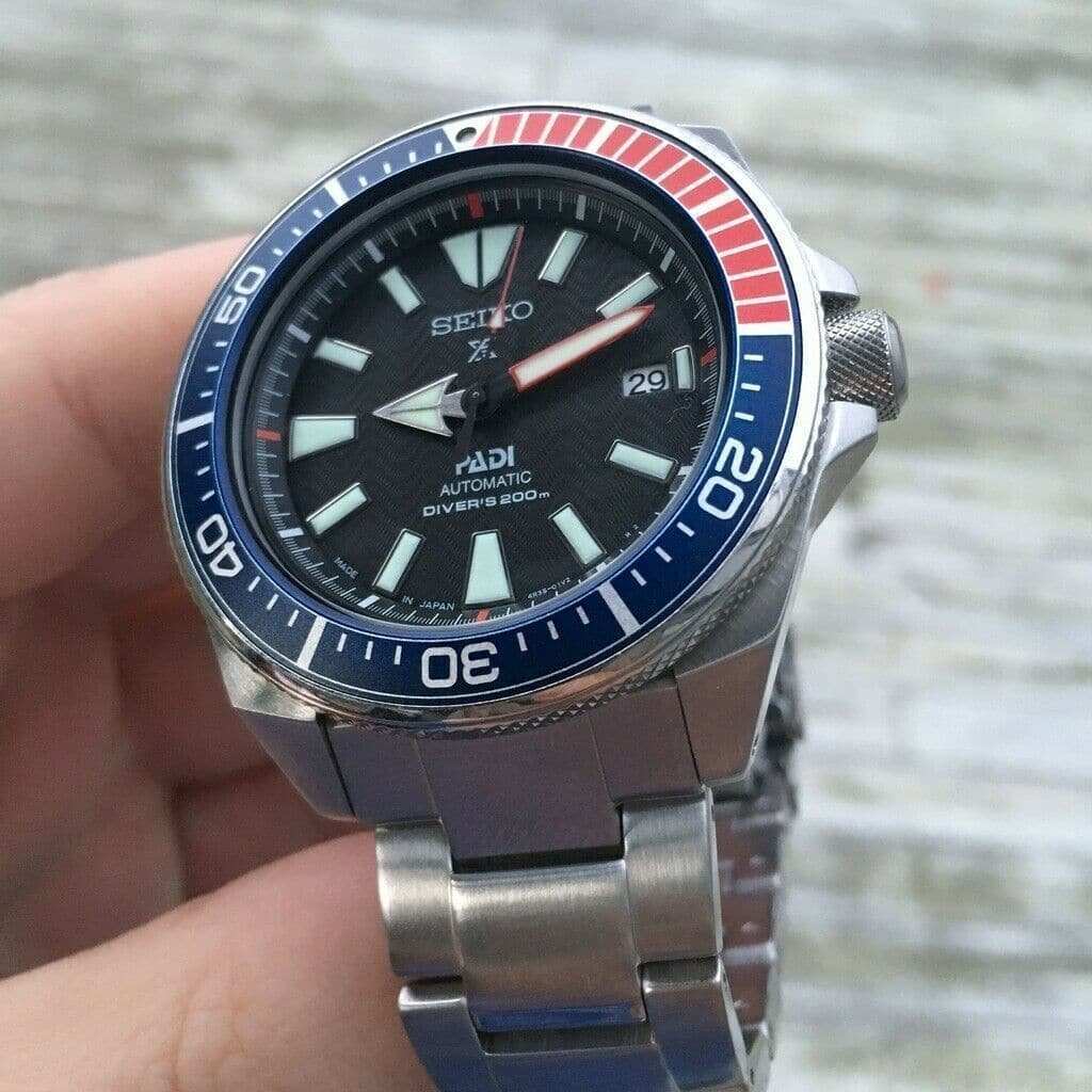Seiko Japan Made SE PADI Samurai Divers 200M Diver's Men's Watch SRPB99J1