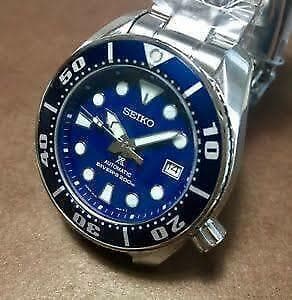 Seiko JDM Blumo Blue Sumo Men's Stainless Steel Watch SBDC033