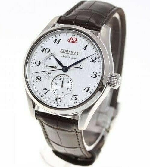 Seiko JDM Pre- Presage w/ Power Reserve Karesansui White Men's Watch SARW025