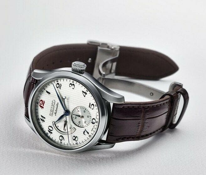 Seiko JDM Pre- Presage w/ Power Reserve Karesansui White Men's Watch SARW025