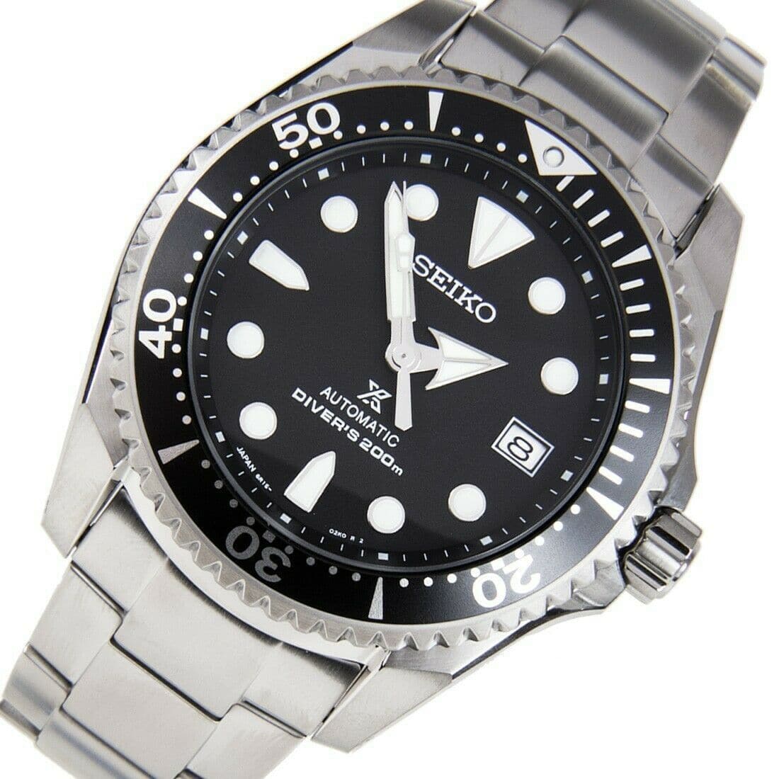 Seiko JDM Prospex Black Shogun Men's Titanium Watch SBDC029