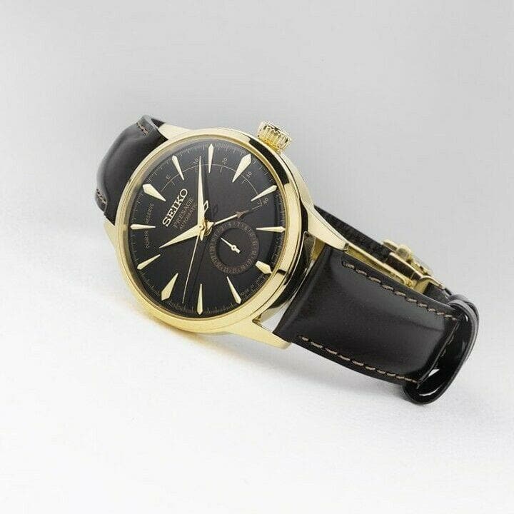 Jewelry & Watches:Watches, Parts & Accessories:Wristwatches - Seiko LE Presage W/ Pow. Res. Indicator Dark Brown OF Men's Watch SSA392J1