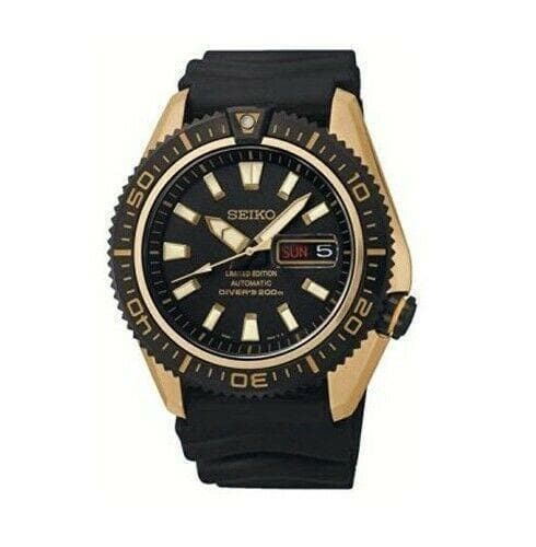 Seiko Limited Edition Men's "Stargate" II Rubber Strap Watch SRP510K1