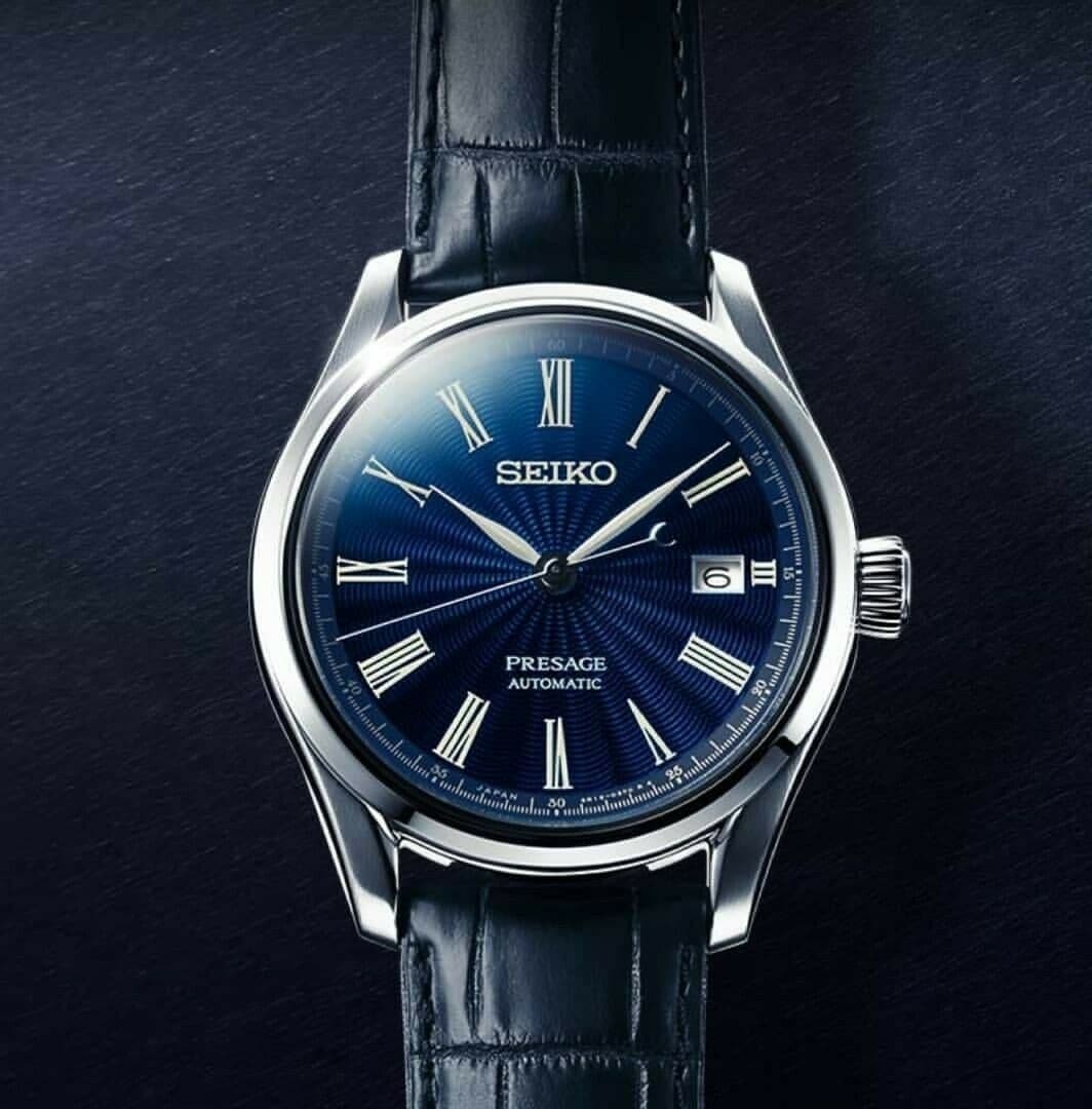 Seiko Limited Edition Presage Shippo Enamel Men's Watch SPB075J1