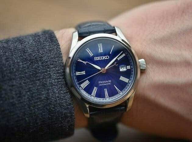 Seiko Limited Edition Presage Shippo Enamel Men's Watch SPB075J1