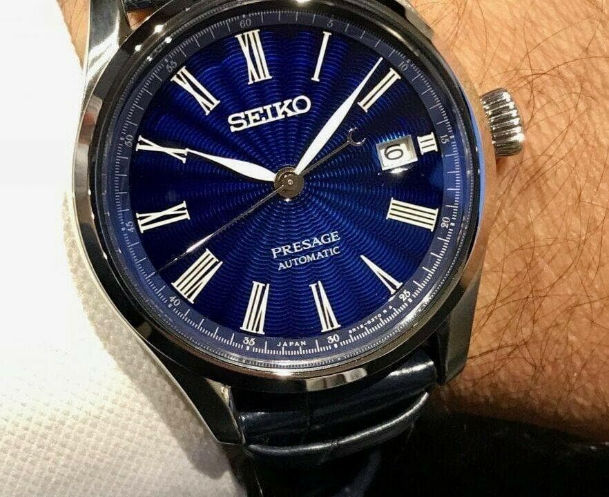 Seiko Limited Edition Presage Shippo Enamel Men's Watch SPB075J1