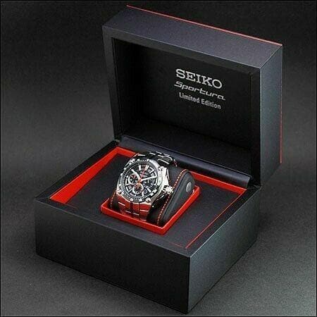 Seiko Limited Edition Rare Japan Made Sportura Automatic Chronograph SRQ007J1