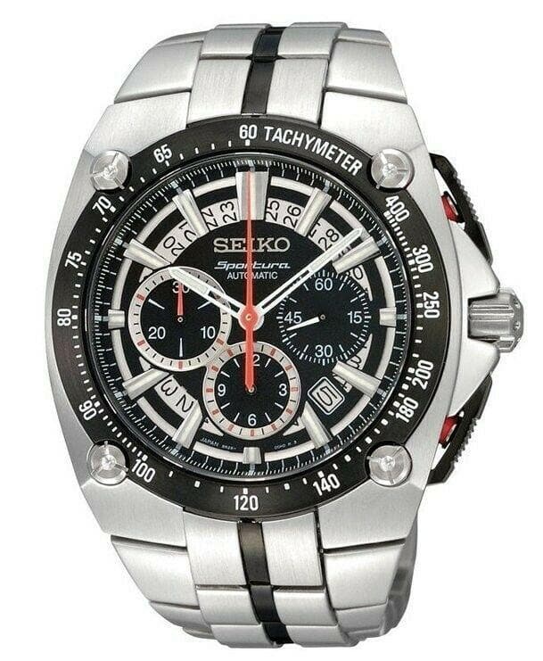 Seiko Limited Edition Rare Japan Made Sportura Automatic Chronograph SRQ007J1