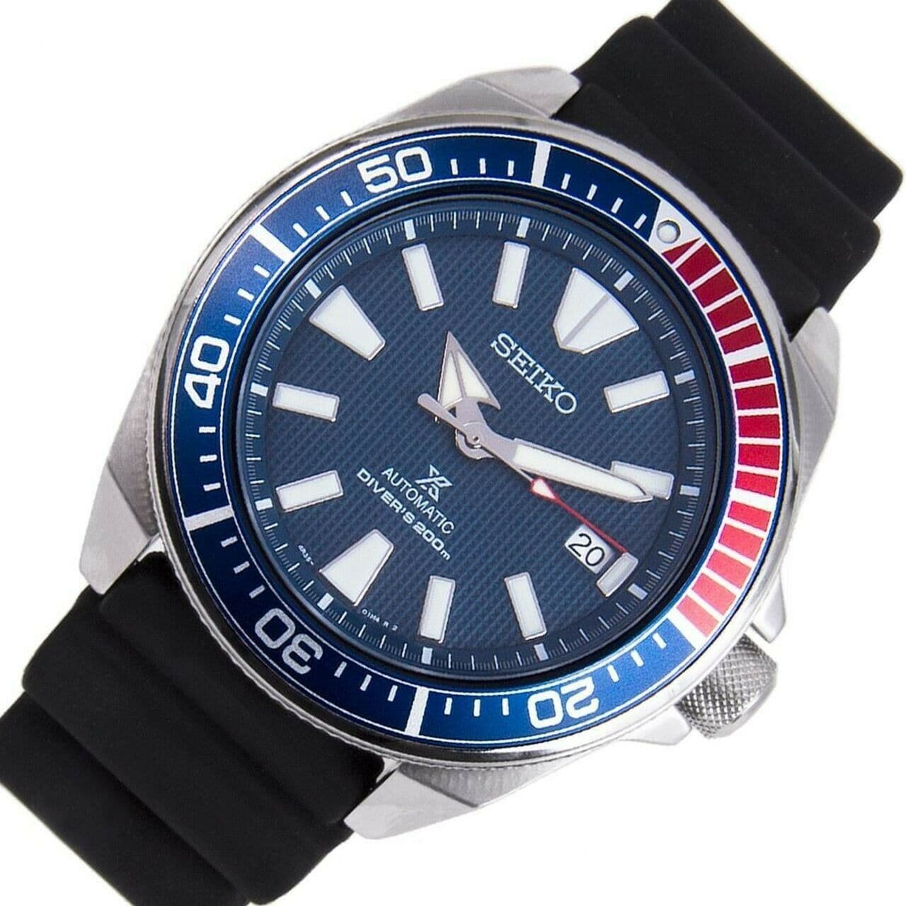 Seiko Pepsi Samurai Reissue 200M Diver's Men's Watch SRPB53K1